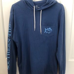 Southern tide long sleeve hooded shirt
